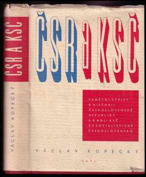 Václav Kopecký: ČSR a KSČ