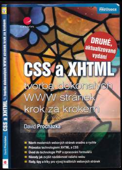 CSS a XHTML : tvorba dokonalých WWW stránek krok za krokem - David Procházka (2011, Grada) - ID: 836215