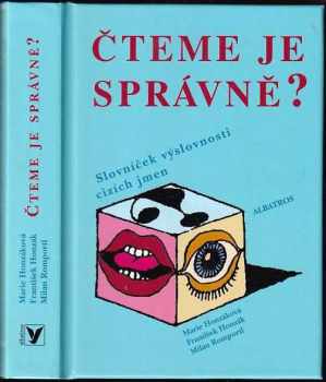 František Honzák: Čteme je správně?