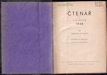Rudolf Málek: Čtenář I. (IX.) Ročník