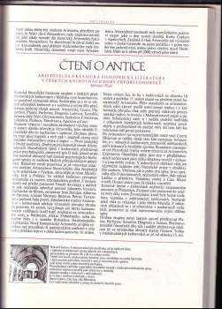 Jaroslav Šerých: Čtení o Antice