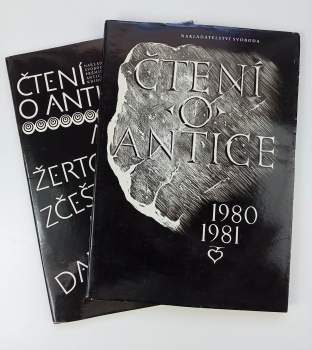 Čtení o antice 1980/1981 + 1982/1983