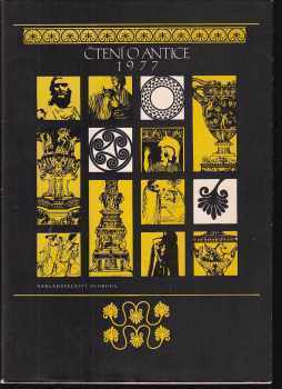 Jindřich Kovařík: Čtení o antice - pro členy Kruhu přátel antiky. Rok 1977