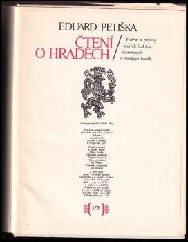 Eduard Petiška: Čtení o hradech