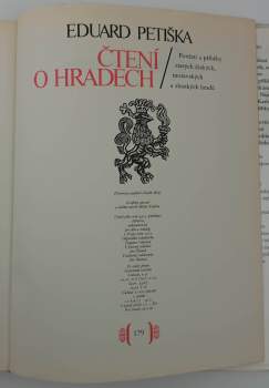 Eduard Petiška: Čtení o hradech