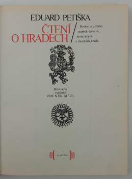 Eduard Petiška: Čtení o hradech
