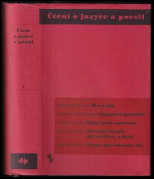 Čtení o jazyce a poesii