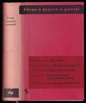 Čtení o jazyce a poesii