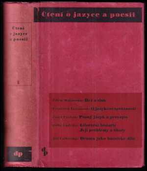 Josef Vachek: Čtení o jazyce a poesii