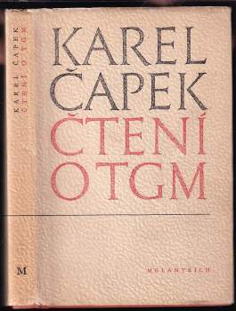 Karel Čapek: Čtení o T. G. Masarykovi