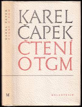 Karel Čapek: Čtení o T. G. Masarykovi