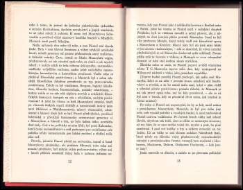Karel Čapek: Čtení o T. G. Masarykovi