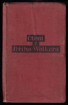Čtení z Jiřího Wolkera