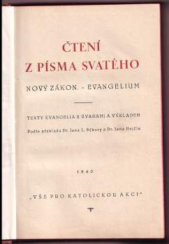 Čtení z Písma Svatého