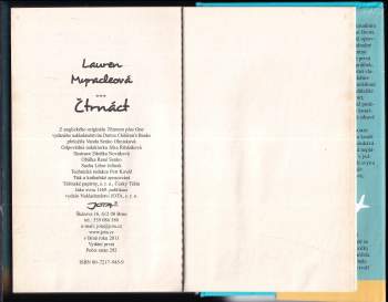 Lauren Myracle: Čtrnáct