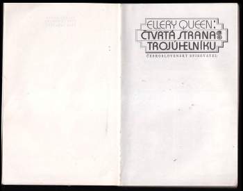 Ellery Queen: Čtvrtá strana trojúhelníku
