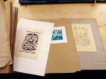 Čtvrtý Špalíček exlibris, novoročenek a jiných prací