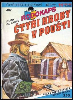 Čtyři hroby v poušti