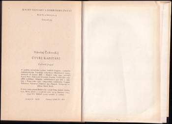 Nikolaj Kornejevič Čukovskij: Čtyři kapitáni