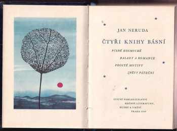 Jan Neruda: Čtyři knihy básní