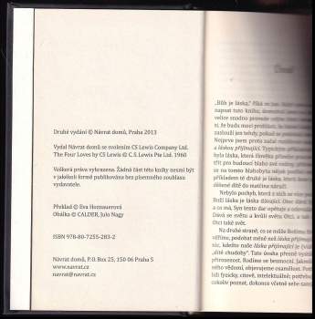 C. S Lewis: Čtyři lásky