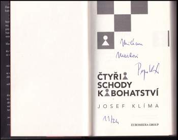 Josef Klíma: Čtyři schody k bohatství