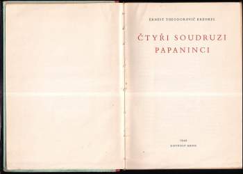 Ernst Teodorovič Krenkel': Čtyři soudruzi papaninci