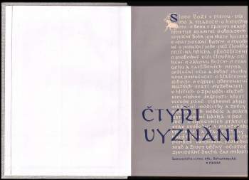 Rudolf Říčan: Čtyři vyznání