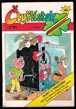 Dort v trezoru - Čtyřlístek 180