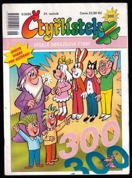 Čtyřlístek - 300 - Jubilejní : 6/2000