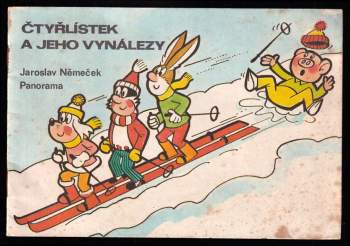 Čtyřlístek a jeho vynálezy - omalovánky