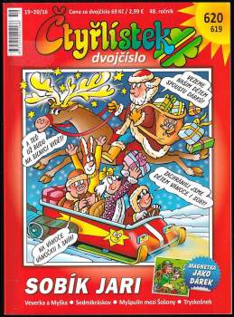 Čtyřlístek č. 619 - 620 - Dvojčíslo - Sobík Jari