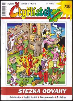 Čtyřlístek, číslo 710 - Stezka odvahy