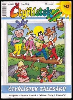 Čtyřlístek zálesáků - Čtyřlístek 742