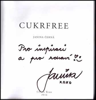Janina Černá: Cukrfree