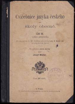 Cvičebnice jazyka českého pro školy obecné