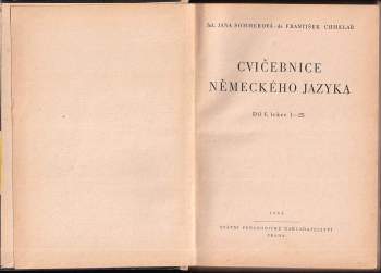 Jana Sommerová: Cvičebnice německého jazyka
