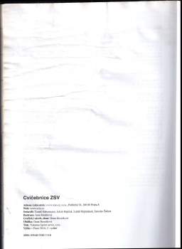 Cvičebnice ZSV