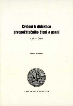 Cvičení k didaktice provopočátečního čtení a psaní