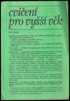Cvičení pro vyšší věk