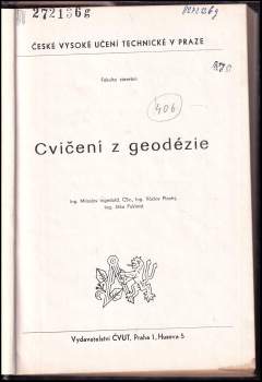 Miloslav Ingeduld: Cvičení z geodézie