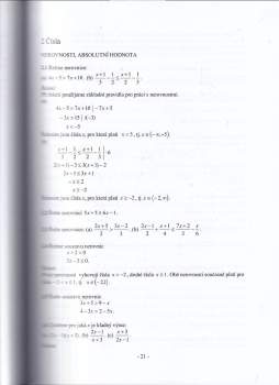Ivan Mezník: Cvičení z matematiky I