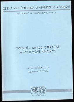 Cvičení z metod operační a systémové analýzy