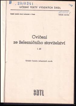 Cvičení ze železničního stavitelství