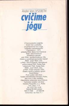 André van Lysebeth: Cvičíme jógu