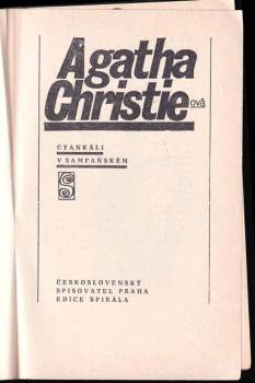 Agatha Christie: Cyankáli v šampaňském