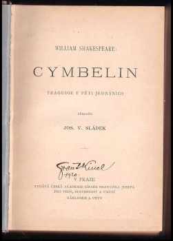 William Shakespeare: Romeo a Julie