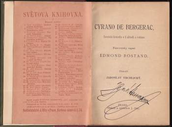 Edmond Rostand: Cyrano de Bergerac