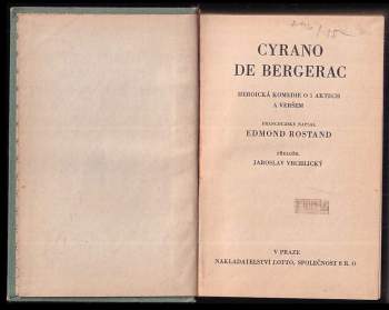 Edmond Rostand: Cyrano de Bergerac