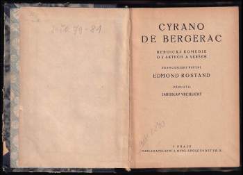 Edmond Rostand: Cyrano de Bergerac